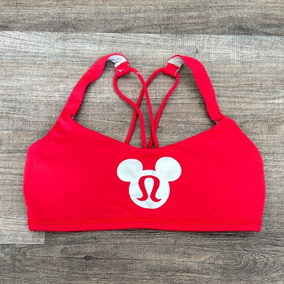 lululemon athletica Other - Lululemon Red Sports Bra with Logo